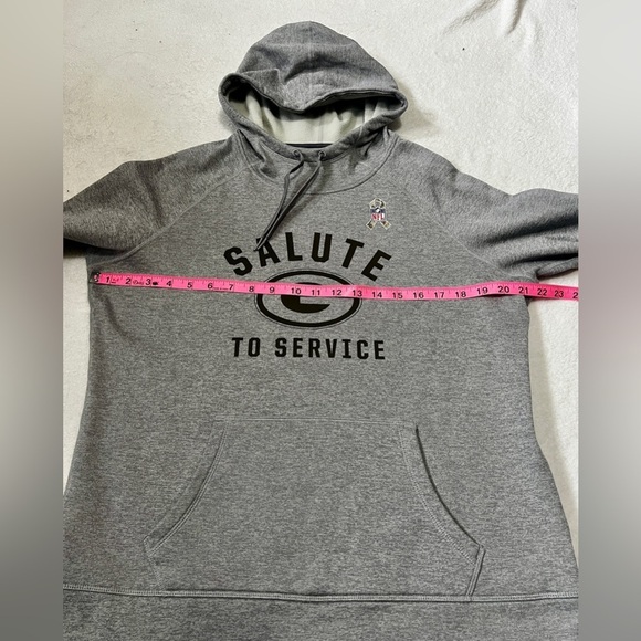 Nike Green Bay Packers Salute to Service Hooded Sweatshirt - Large - Picture 4 of 13